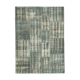 Handmade anatolian vintage 174 cm x 242 cm blue patchwork carpet