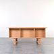 Oak Freestanding Desk by Torben Valeur & Henning Jensen for Dyrlund, 1960s.