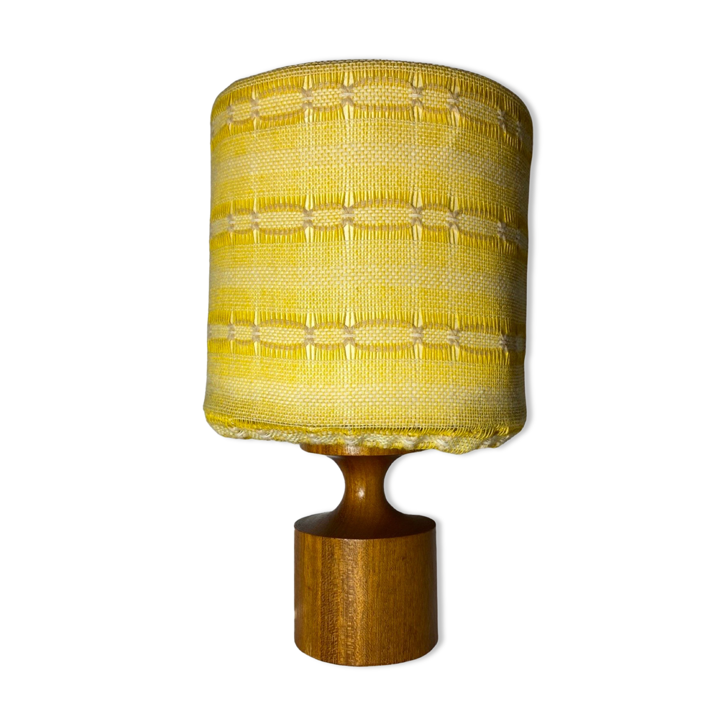 Vintage TEAK Table Lamp | Mid Century Design Light From Sweden | Scandinavian Modern Lighting