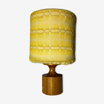 Vintage TEAK Table Lamp | Mid Century Design Light From Sweden | Scandinavian Modern Lighting
