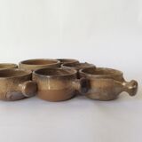Roland Zobel Les Cyclades Anduze tea set from the 60s