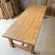 XXL farmhouse table in solid oak