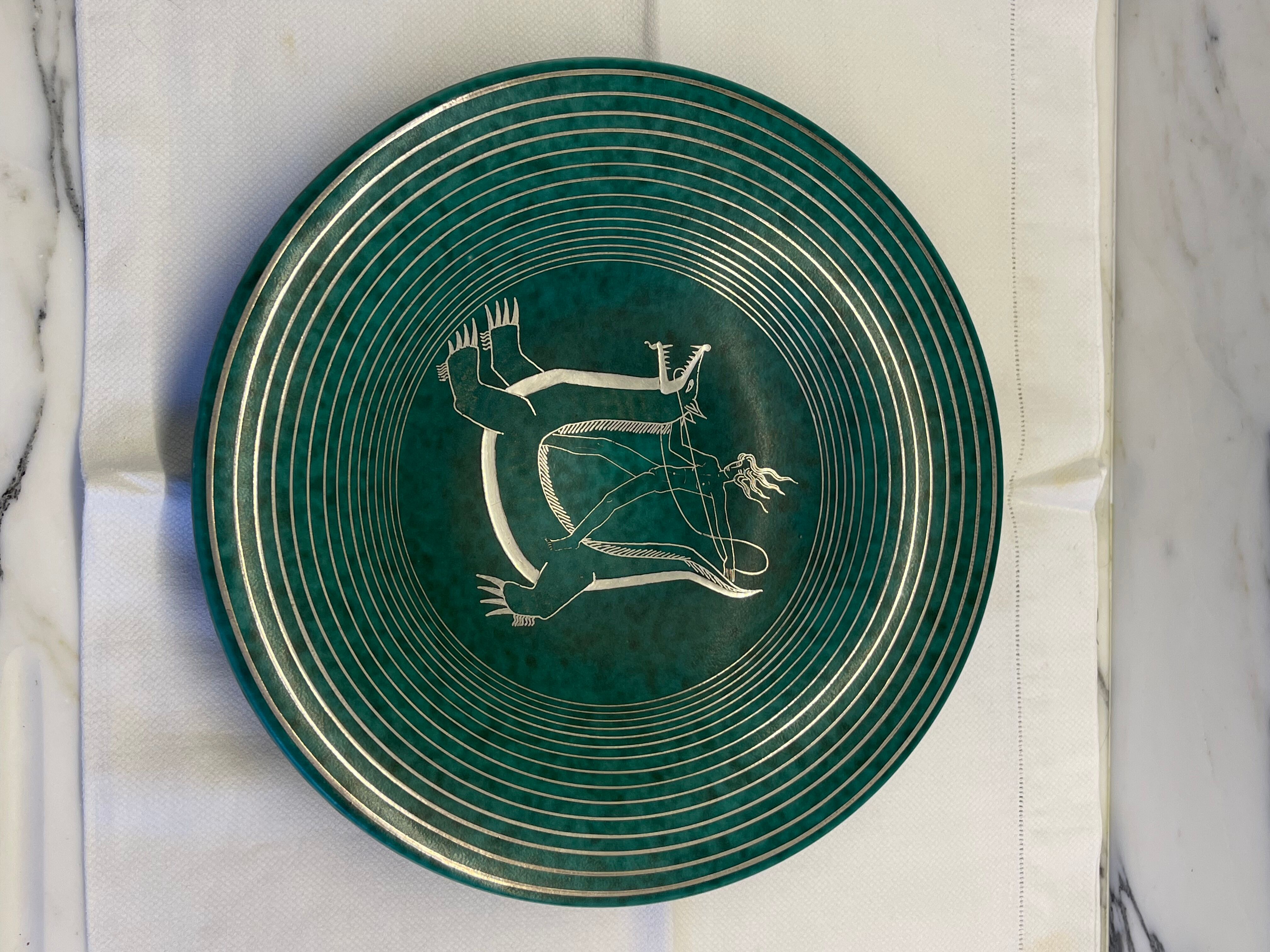 Gustavsberg Argenta Wilhelm Kage dish