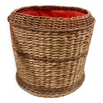 Wicker pot cover