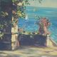 Labonne geo born 1887 view of the bay - oil on canvas signed