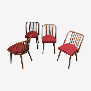 Ensemble de 4 chaises Antonin Suman