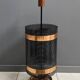 Metal and teak Umbrella stand 1960s