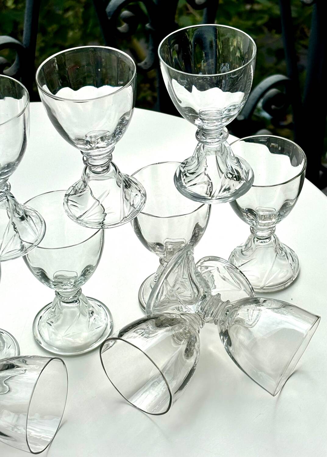 Verres Saint Louis Crystal modèle Cluny