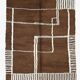 Tapis Brun Contemporain - 310 x 250 cm
