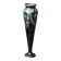 Enameled vase, art nouveau, Limoges, Jules Sarlandie