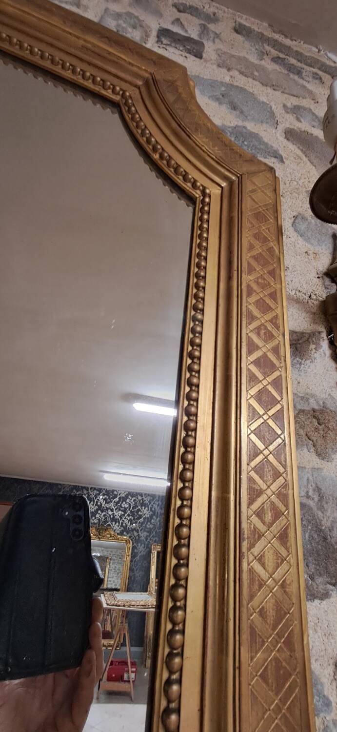 19th century mirror 238 x 170