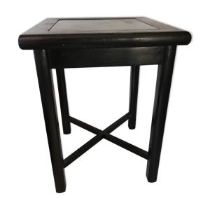 Table haute noire moderne