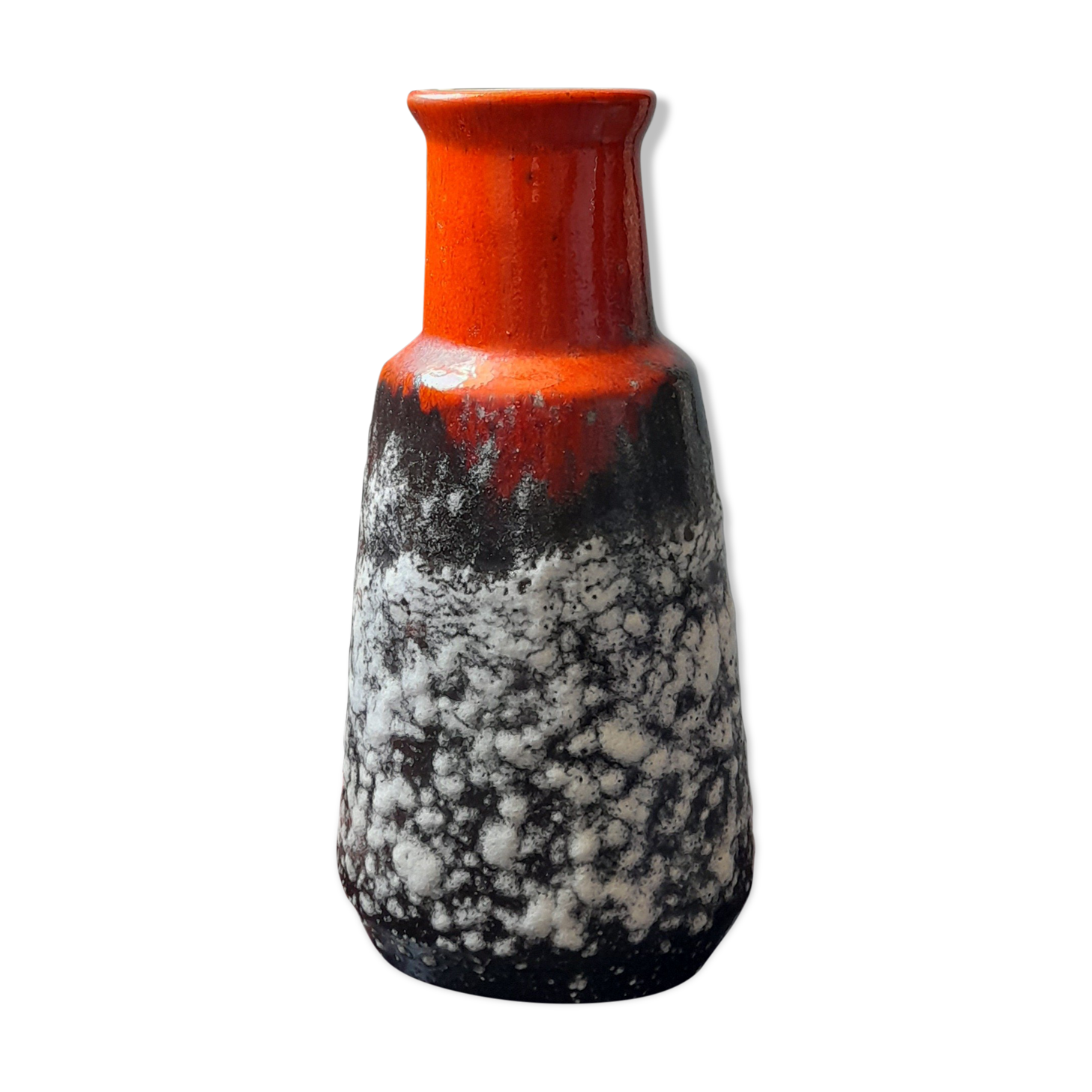 Vase Scheurich West germany lava