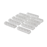 Lot of 11 crystal knife holders