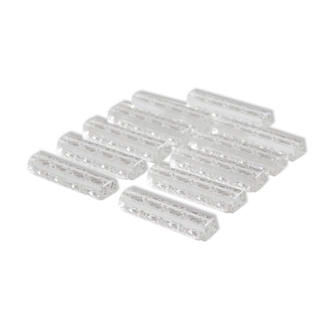 Lot of 11 crystal knife holders