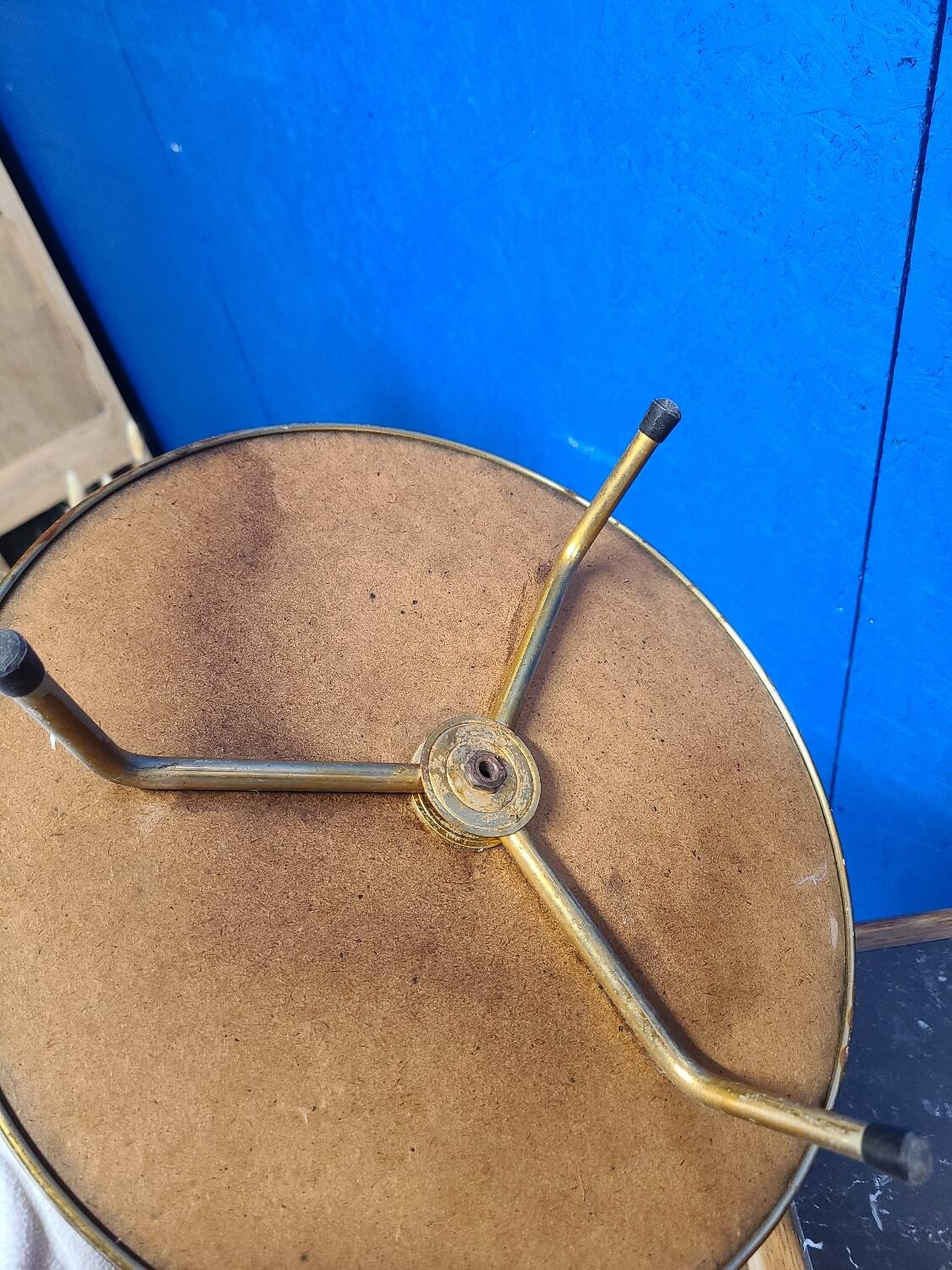 Vintage tripod bar table circa 1970