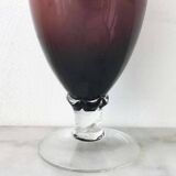 Italian blown glass carafe