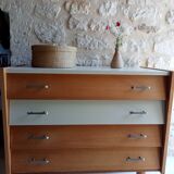 Commode vintage relookée
