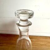 Old thick glass bottle