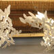 Series of 6 "nuages" design chandeliers in iron, electrified