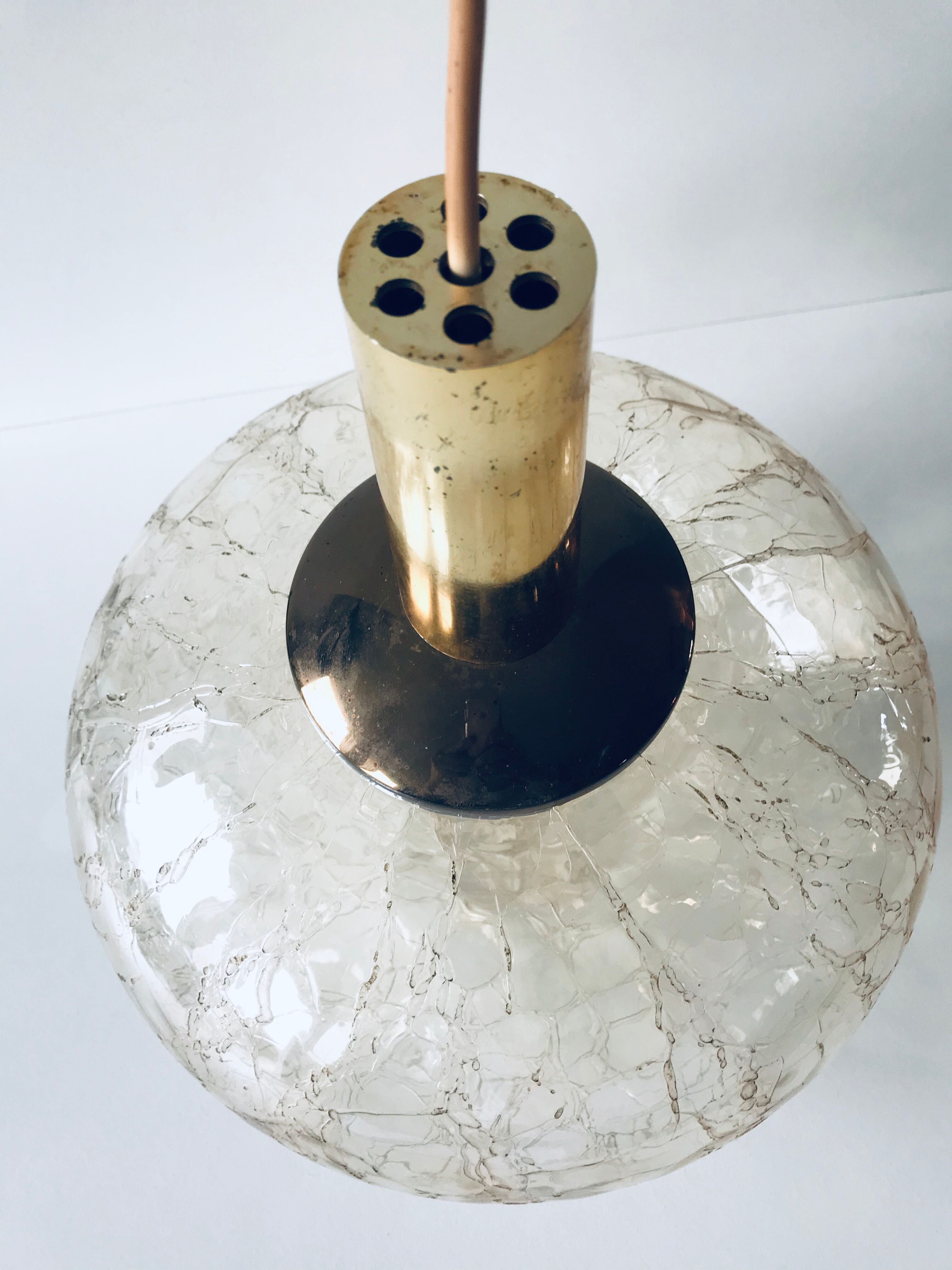 Art deco hanging lamp