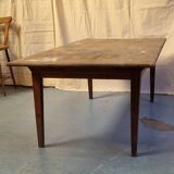 Wooden table with 1 drawer