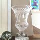 Vase 1960 cut bohemian crystal