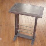 art deco pedestal table to renovate