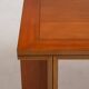 Vintage dining table set with armchairs