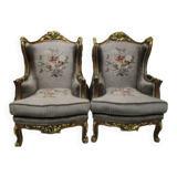 Fauteuils style Louis XV