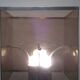 Large Italian lamp by Romeo Rega, 1970