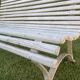 Banc de jardin vintage