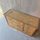 Commode en rotin