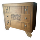 Old Art Deco period chest of drawers in oak