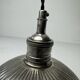 Old industrial workshop pendant in metal