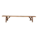Banc de ferme en chêne