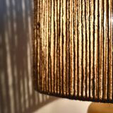 Rope and sandstone lamp