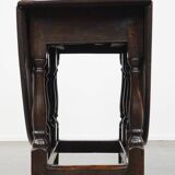 Very beautiful antique English oak gateleg table with an excellent patina
