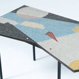 Mid-Century Modern Mosaic Side Table, 1970s