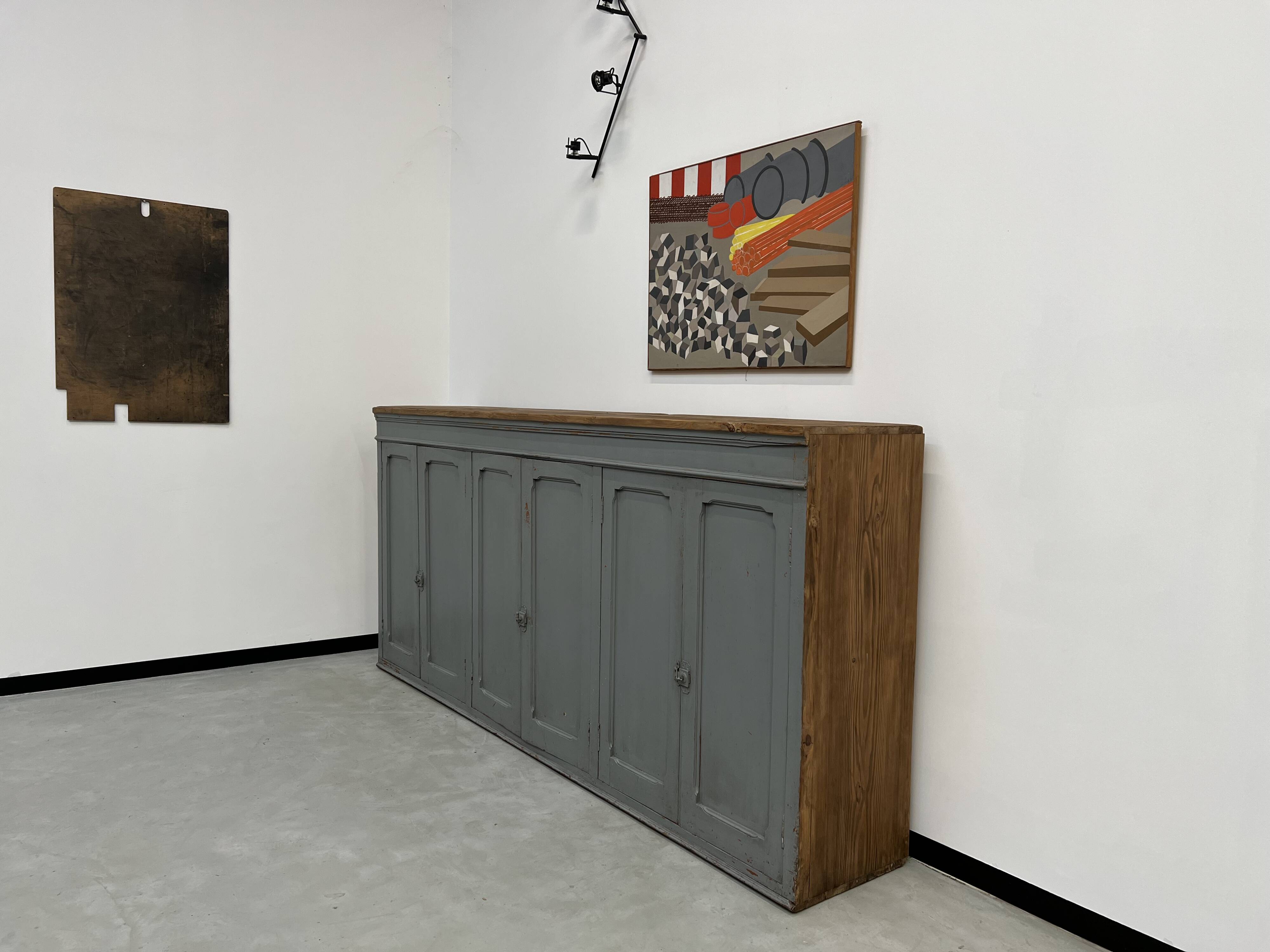 XXL workshop sideboard from the 1950s