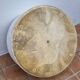 Large round container in composite material for garden, 53 cm in diameter and 25 cm in height