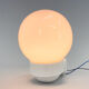 1950's Ceramic & Opaline Glass Wall Lamp, Czechoslovakia