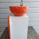 Bathroom furniture and its vintage basin