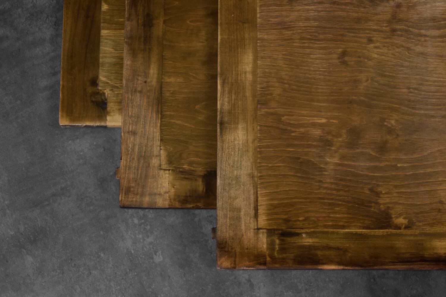 Vintage round folding dining table in rosewood by Agner Christoffersen, Denmark.