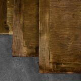 Vintage round folding dining table in rosewood by Agner Christoffersen, Denmark.