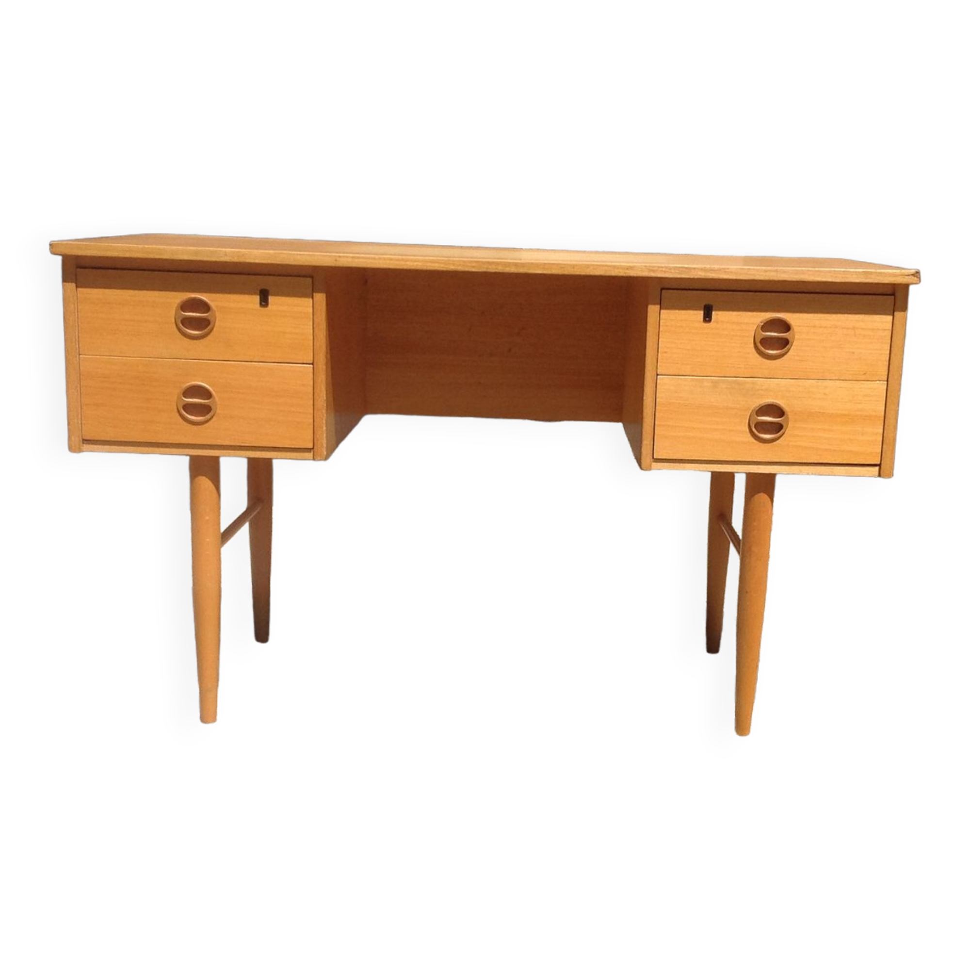 Scandinavian style desk GDR vintage