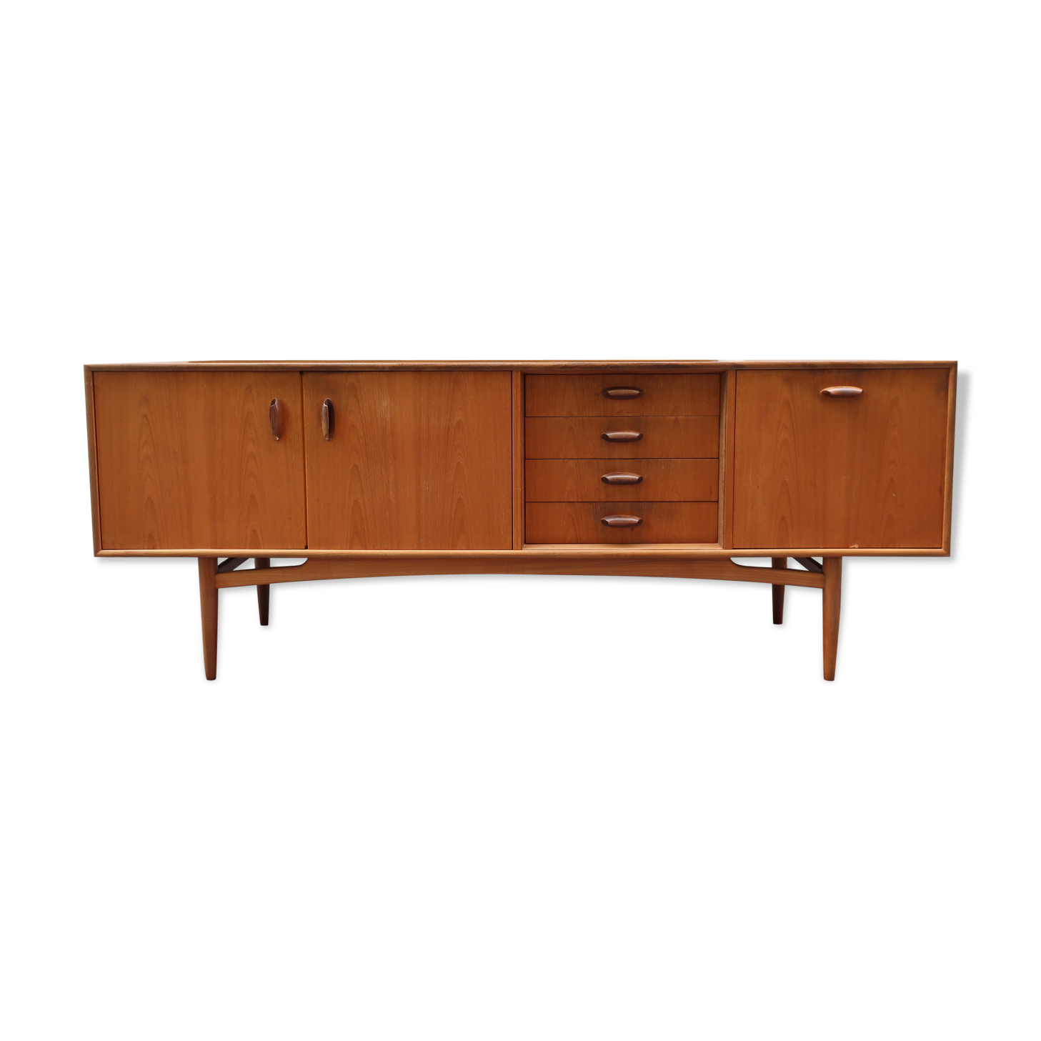 Row Gplan teak of the 1960's