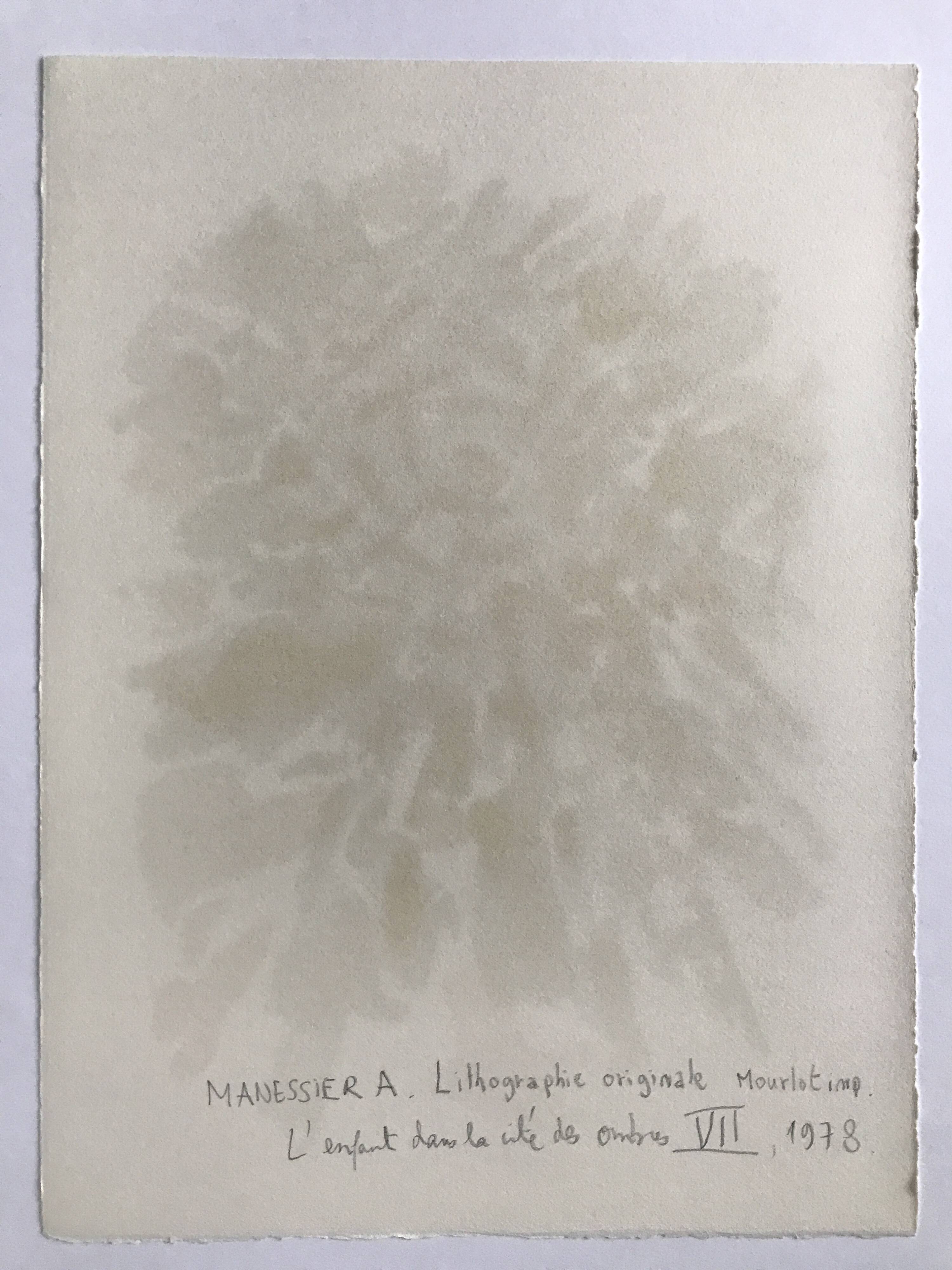 Alfred MANESSIER The Labyrinth II, 1978. Original lithograph