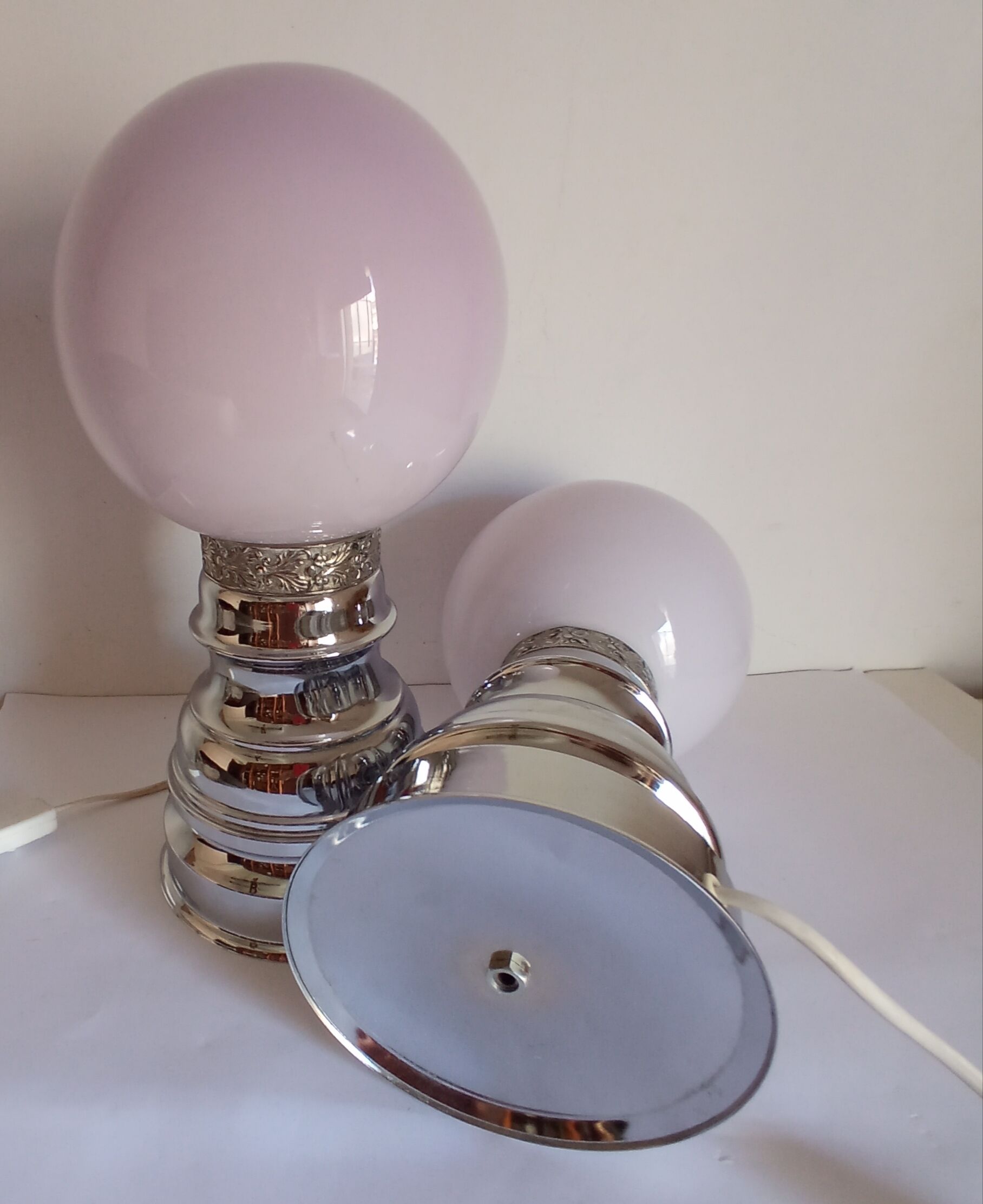 Pair of vintage lamps