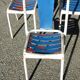 6 Antique Tolix Metal Bistro Chairs - Industrial Style
